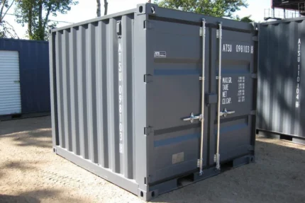 Contenedor Marítimo High Cube Nuevo 10 Pies (3m) - Gris, Calidad "One-Trip"